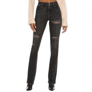 Frame Denim Black Boot Cut Jeans